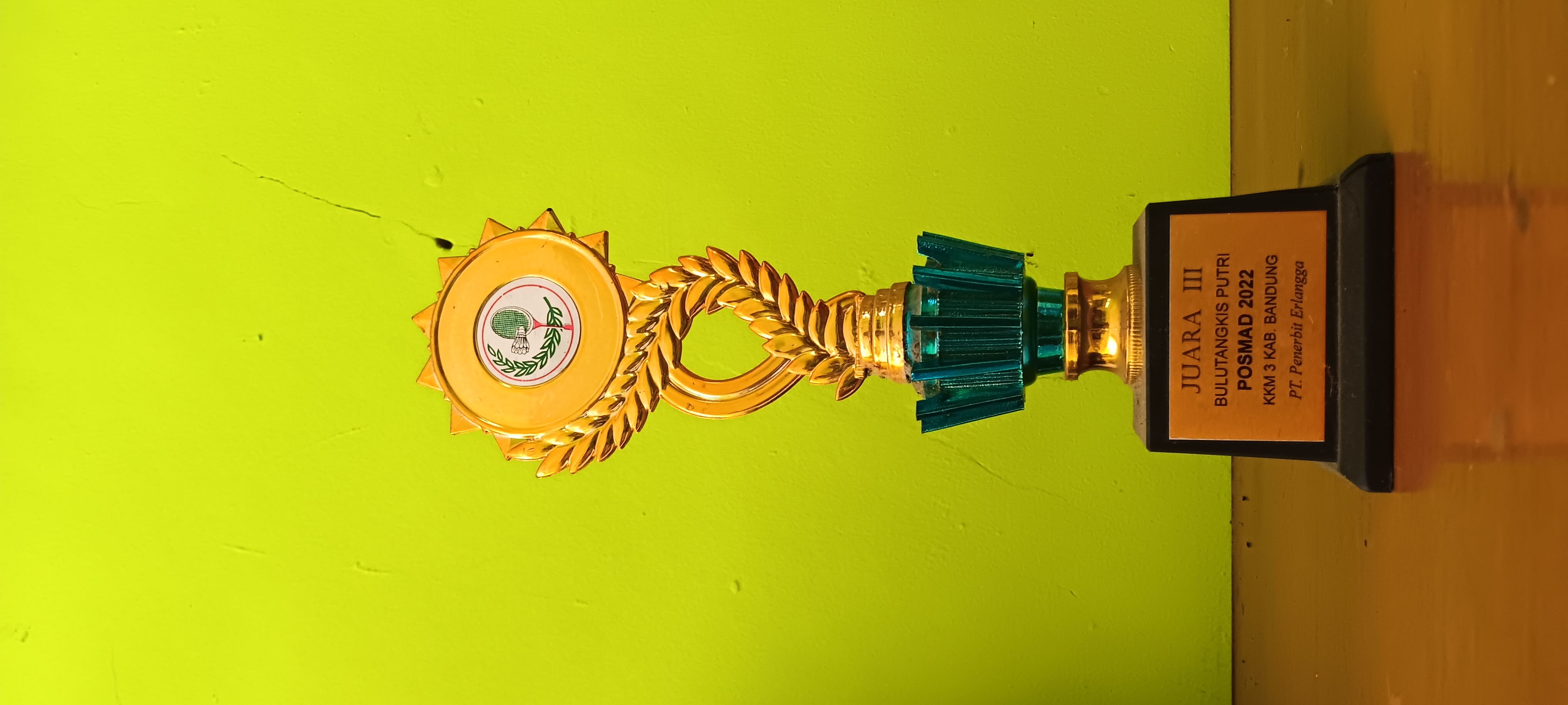 Juara 3 Bulu Tangkis KKM 3 Kab. Bandung